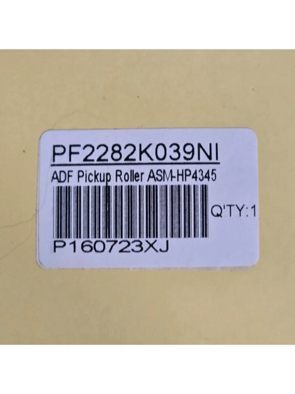 HP ADF Pickup Roller Assembly PF2282K039NI ASM-HP4345 LaserJet MFP Replacement P